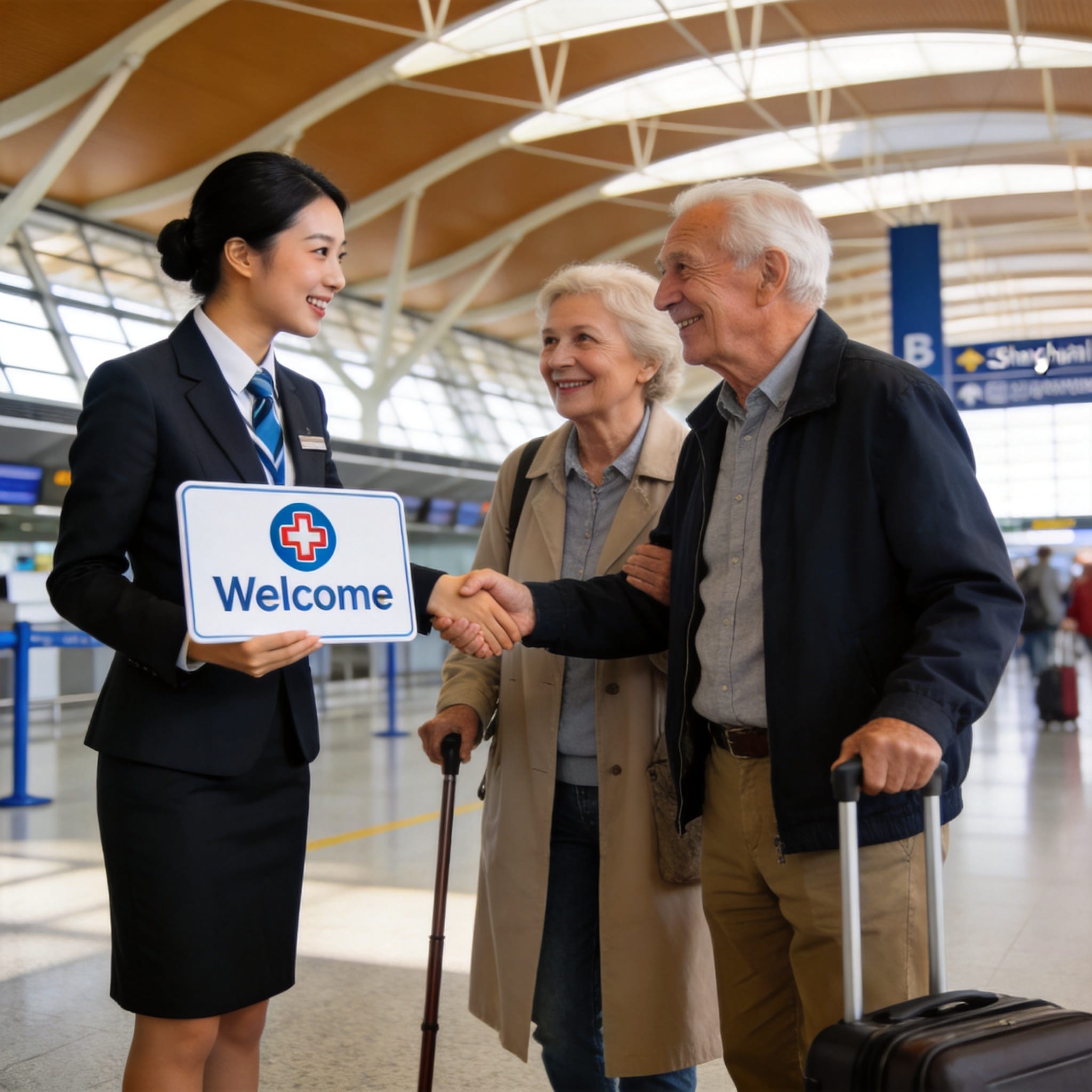 Airport Pickup & Settlement